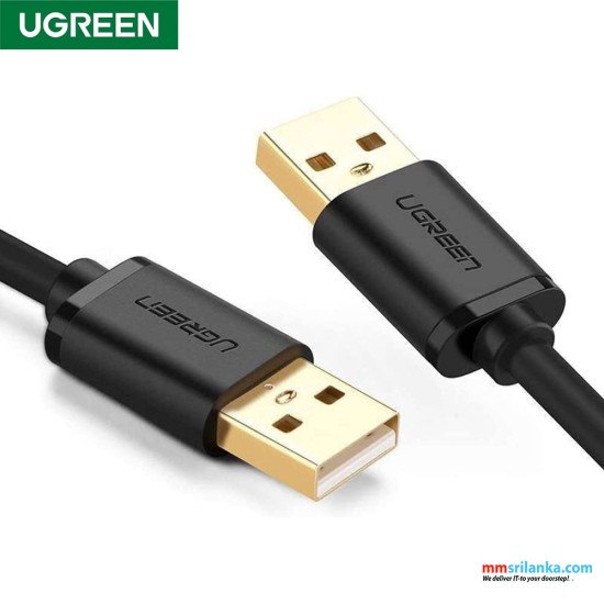 UGREEN USB 2.0 A Male to A Male Cable 1m (Black)